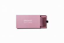 Load image into Gallery viewer, DROWSY SILK SLEEP MASK - DAMASK ROSE