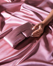 Load image into Gallery viewer, DROWSY SILK SLEEP MASK - DAMASK ROSE
