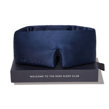 Load image into Gallery viewer, DROWSY SILK SLEEP MASK - MIDNIGHT BLUE