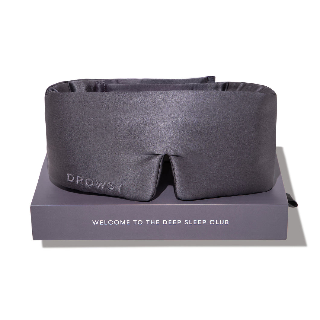 DROWSY SILK SLEEP MASK - MOONLIGHT SHADOW